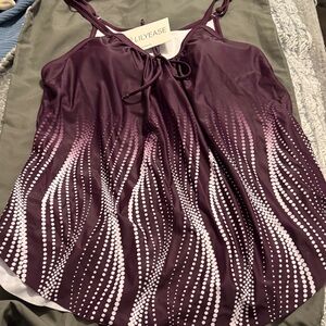 Purple Women's Bikini Top Only